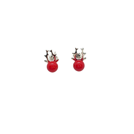 earrings silver 925 stud deernose2